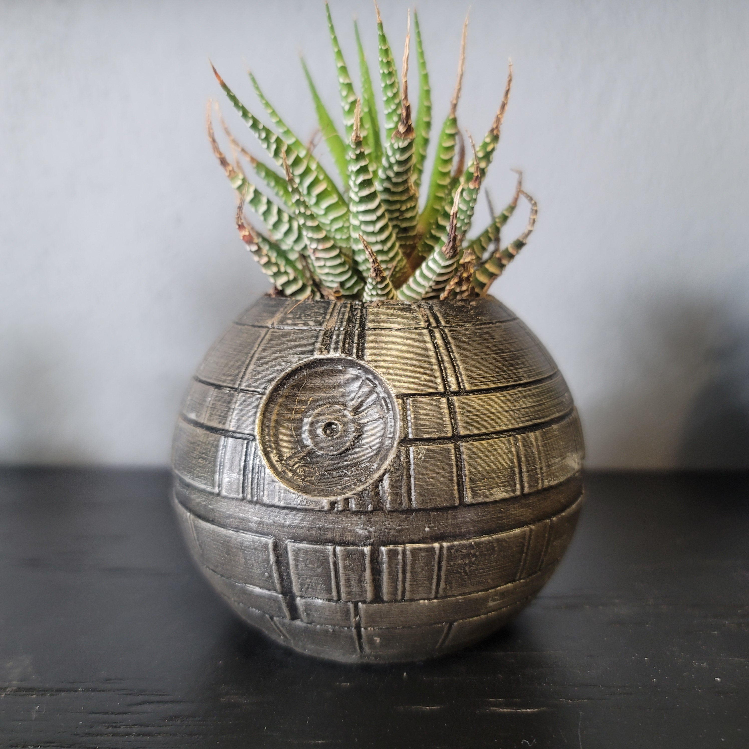 Death Star Flower Pot