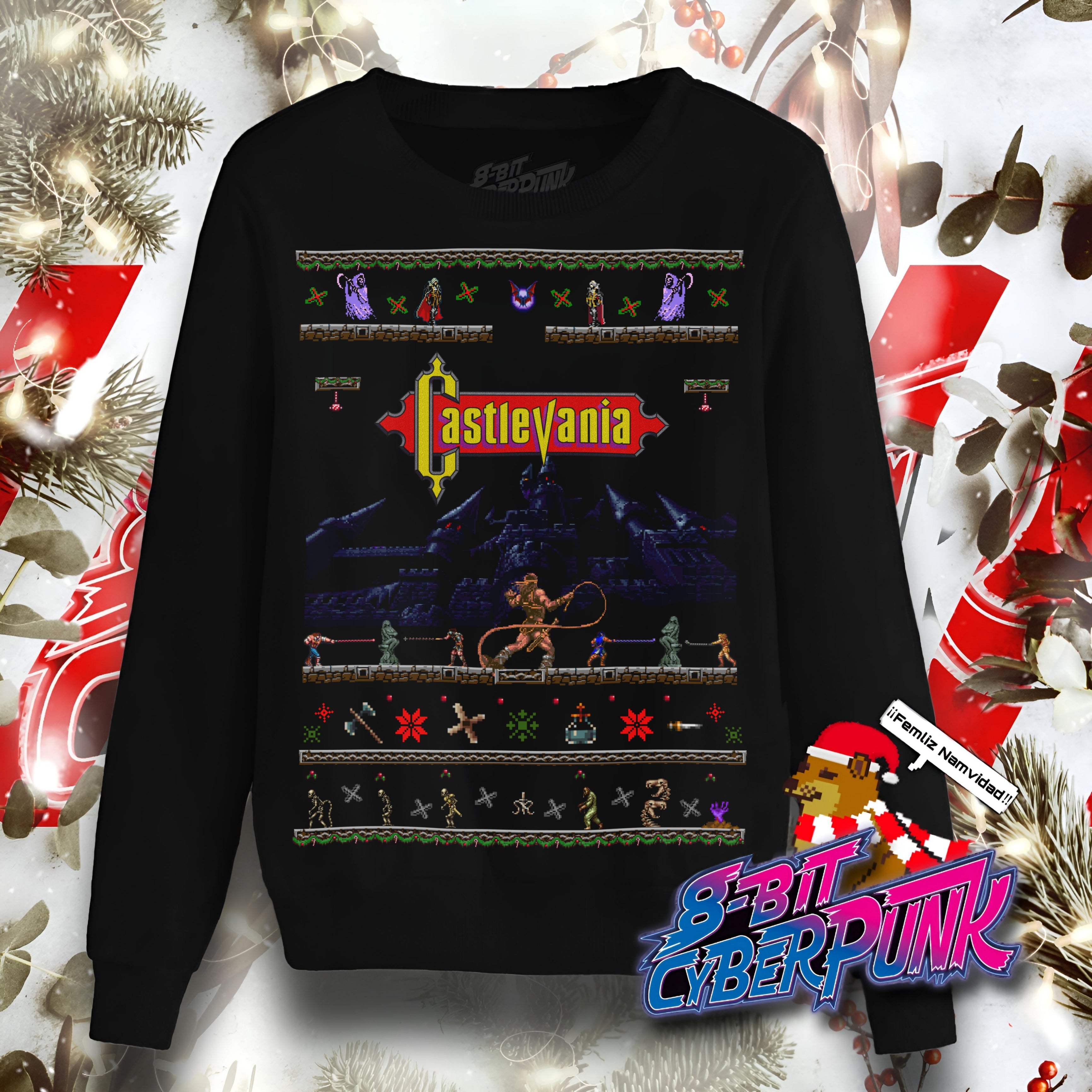 Ugly Sweater Castlevania Unisex