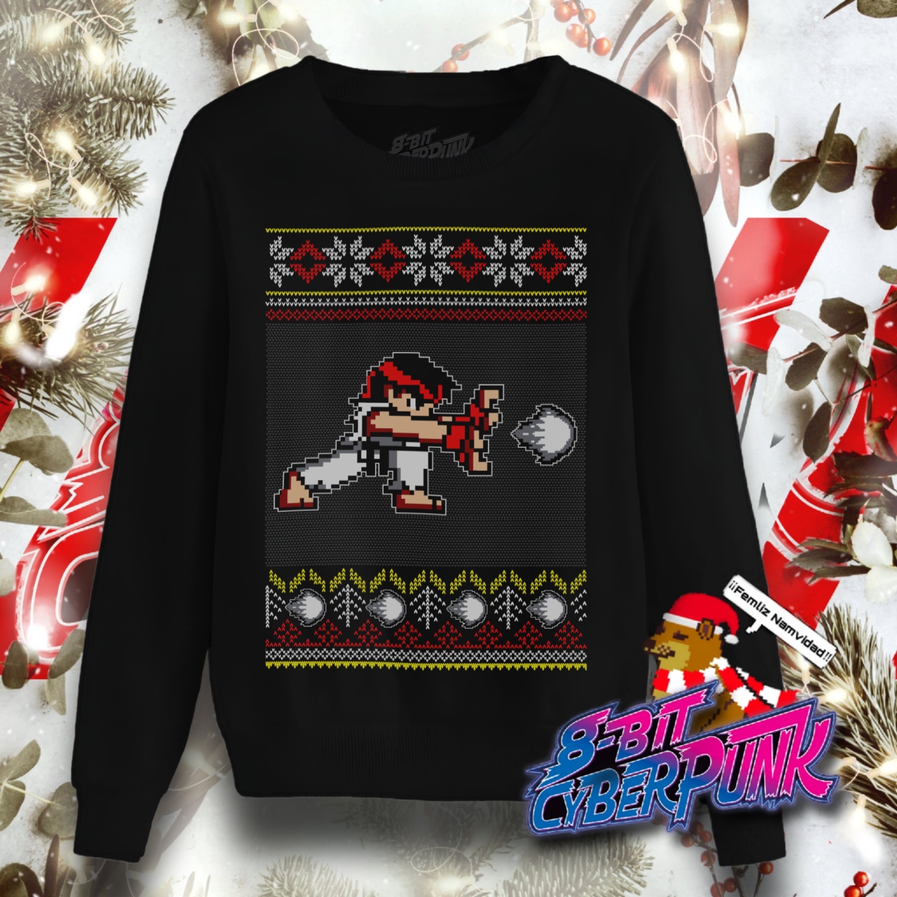 Ugly Sweater Ryu Unisex