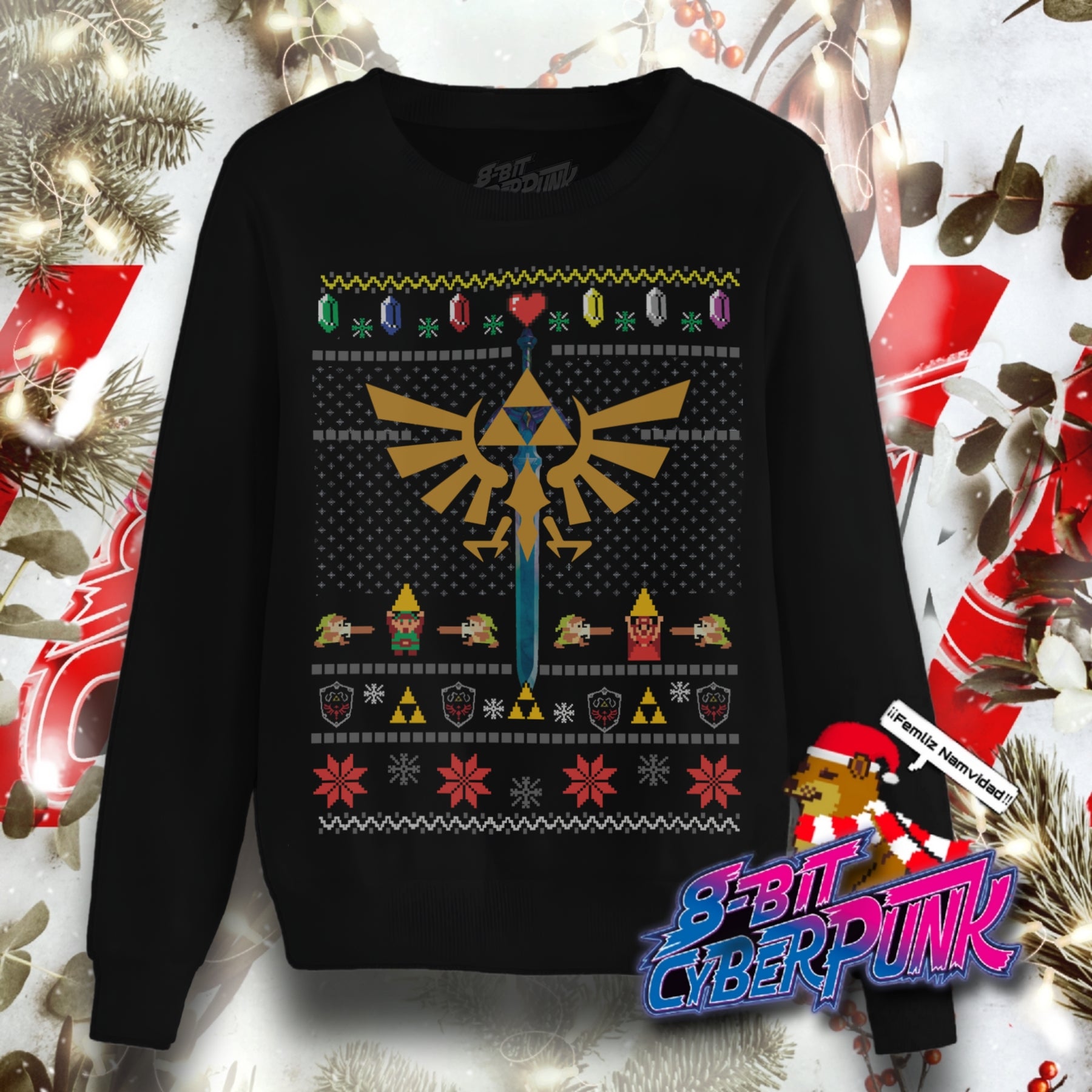 Ugly Sweater Zelda Unisex