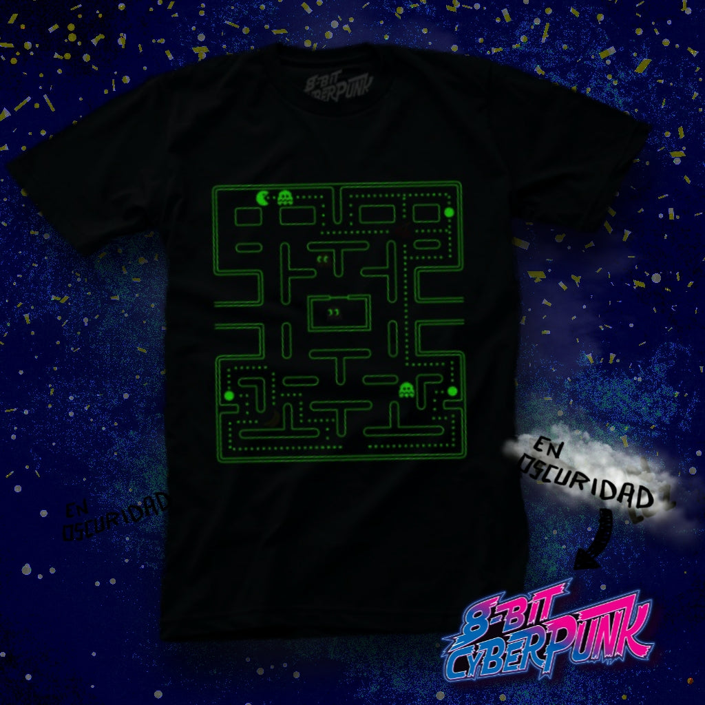 Pacman Glow In The Dark(Hombre)