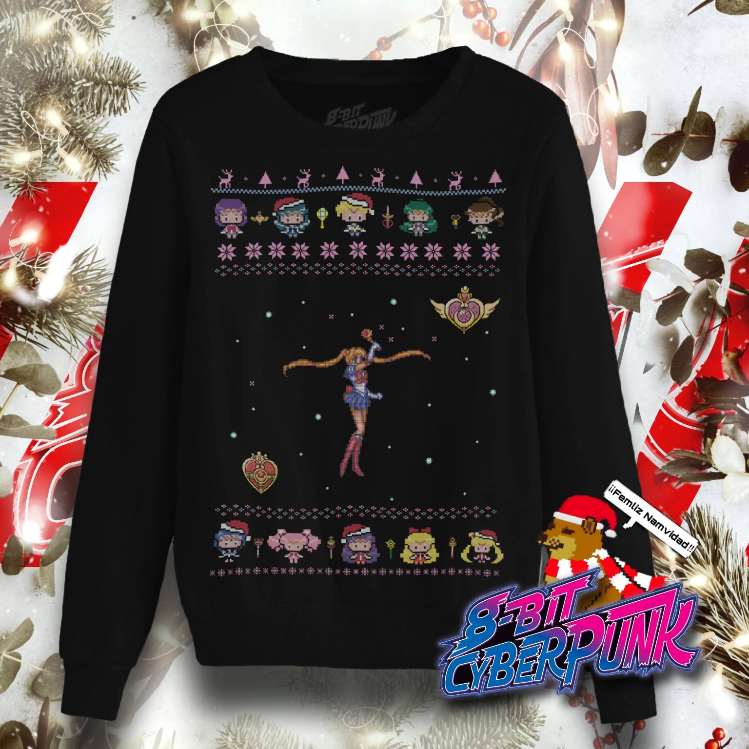 Ugly Sweater Sailor Moon Unisex