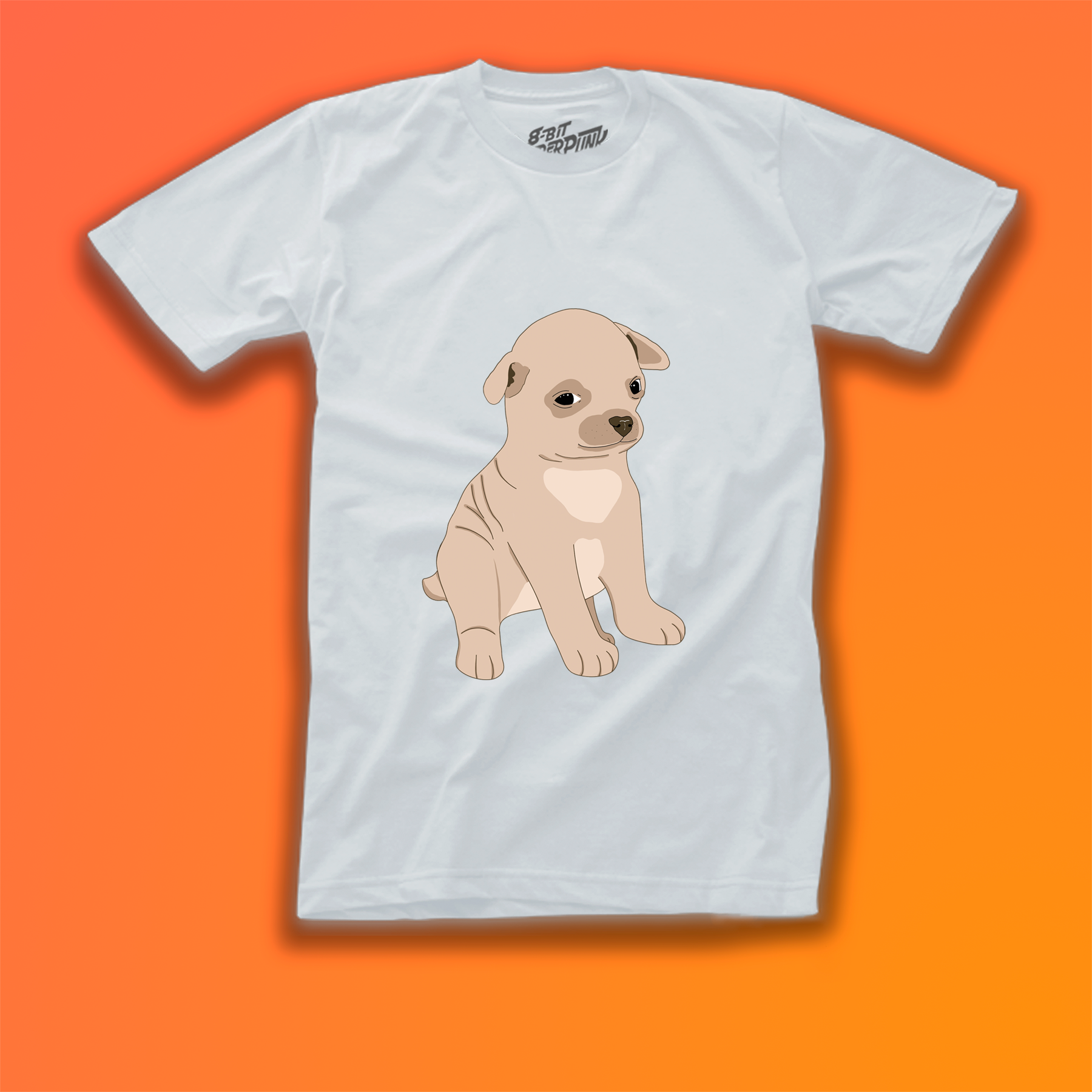 White Customizable Dog (Man)